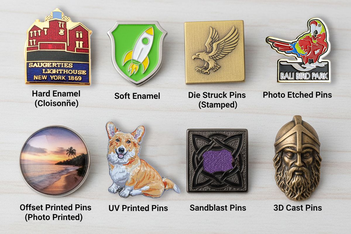 Different Types Of Custom Lapel Pins